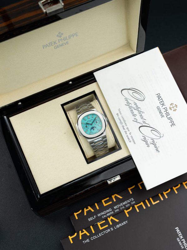 PP - Nautilus 5740 Tiffany Dial Automatic Movement 40mm with Box