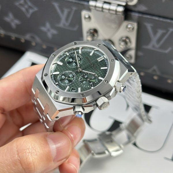 AP - Royal Oak 26240ST Green Dial 41mm with Box