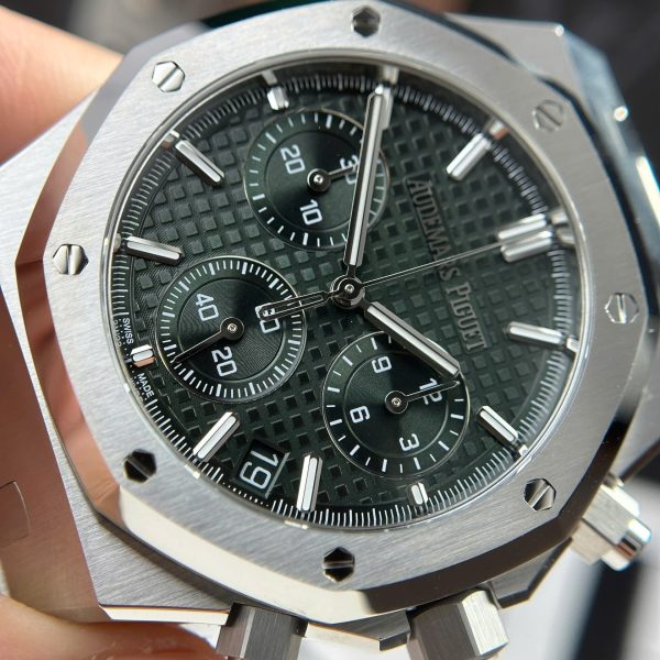 AP - Royal Oak 26240ST Green Dial 41mm with Box