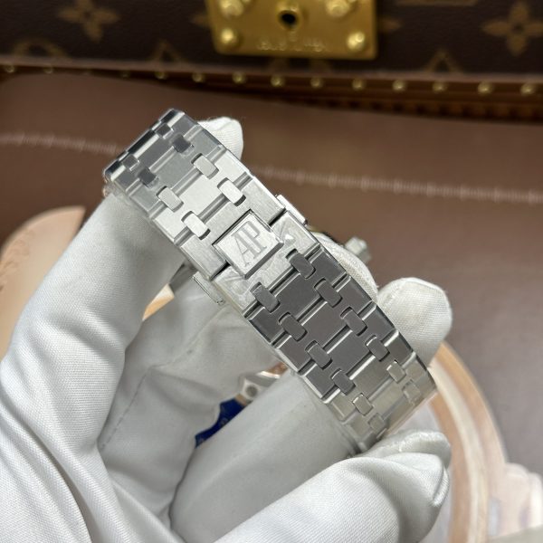 AP - Oak Perpetual Calendar 26574ST Blue Dial Automatic Movement 41mm with Box