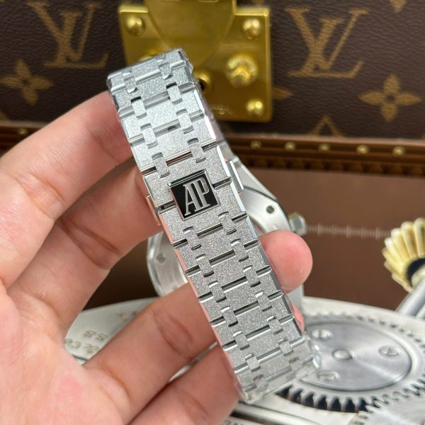 AP - Royal Oak 15410 Frosted Gray Dial Automatic Movement 41mm with Box