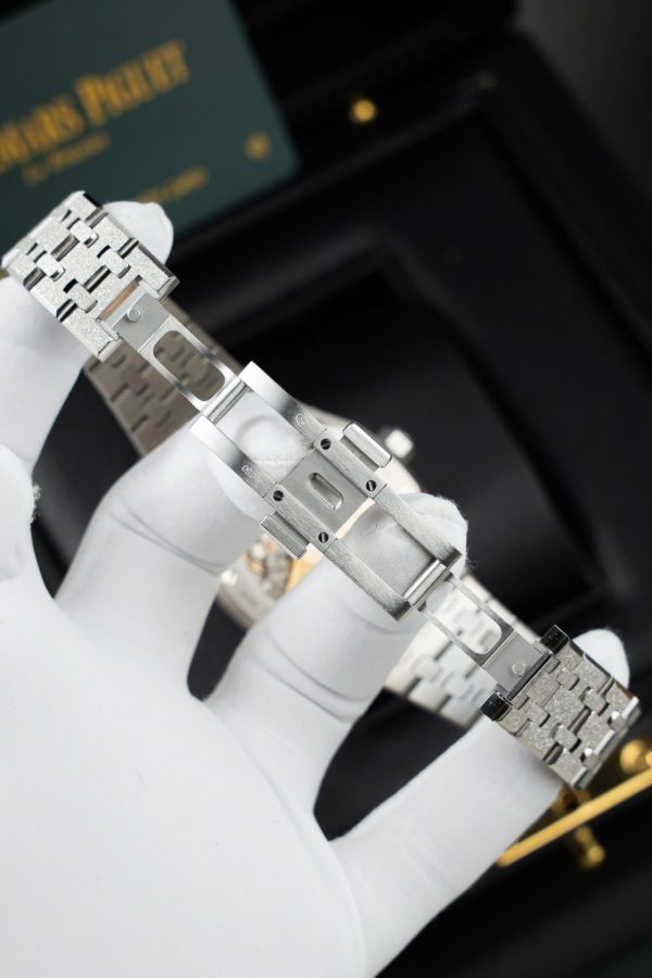 AP - Royal Oak Frosted Gold 15454BC Black Dial 37mm with Box