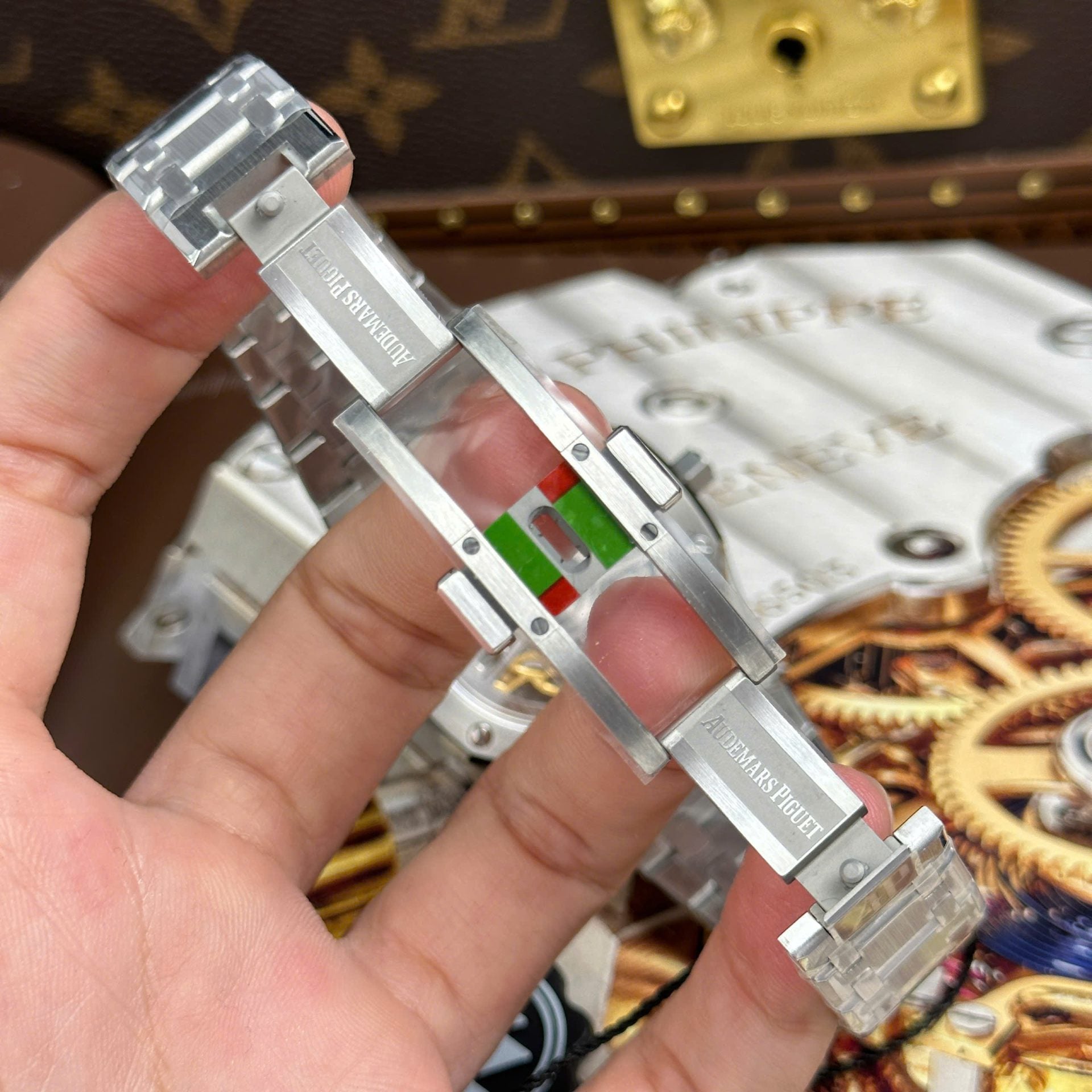 AP - Royal Oak Jumbo Extra-thin 16204 Skeleton Dial 39mm with Box