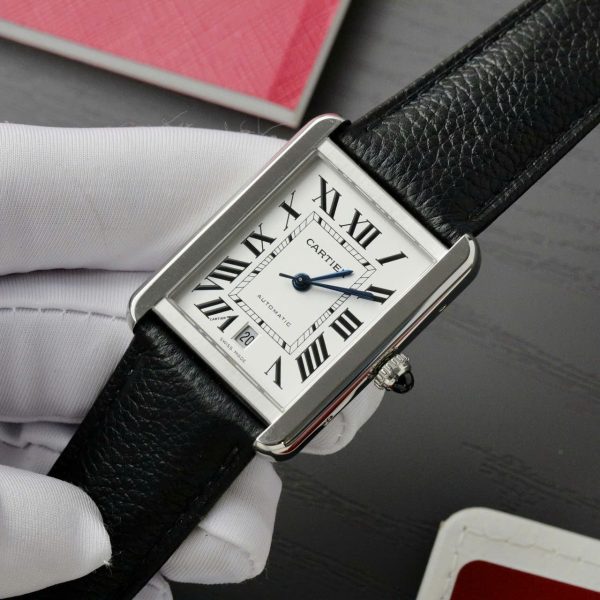 Cartier Tank Solo White Automatic Movement 41mm with Box