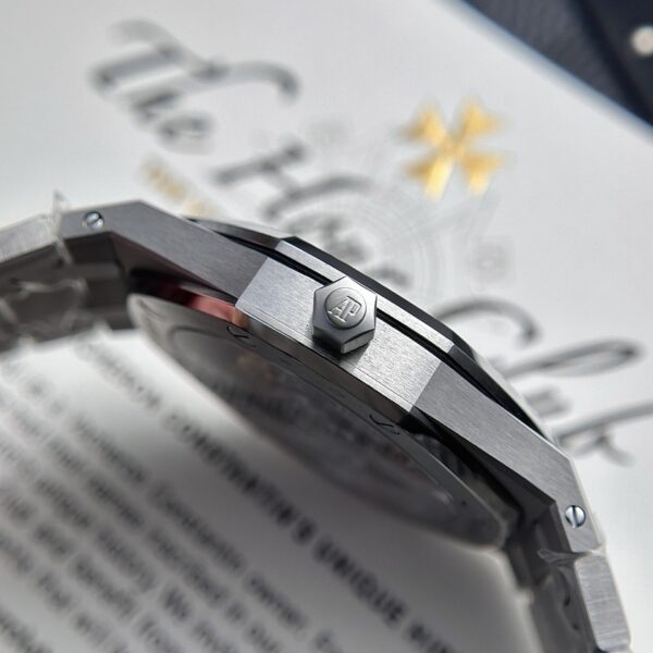 AP - Royal Oak Jumbo 16202ST Green Dial 39mm with Box