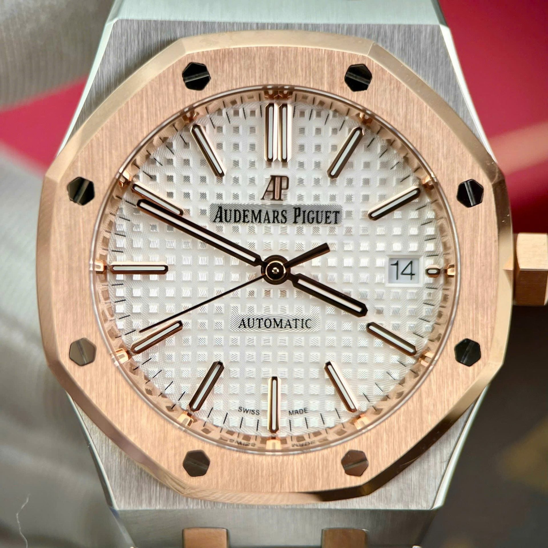 AP - Royal Oak 15450 Rose Gold 37mm with Box