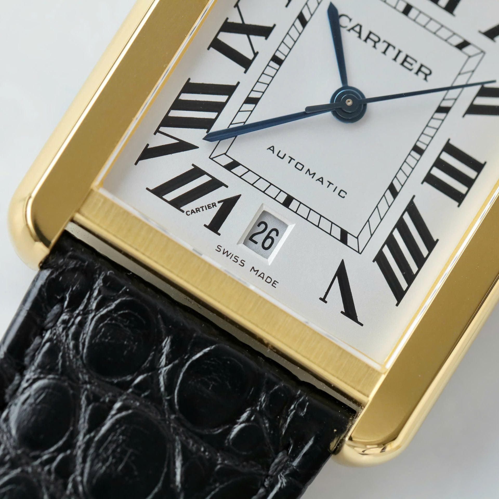 Cartier Tank Solo Gold Automatic Movement 41mm with Box