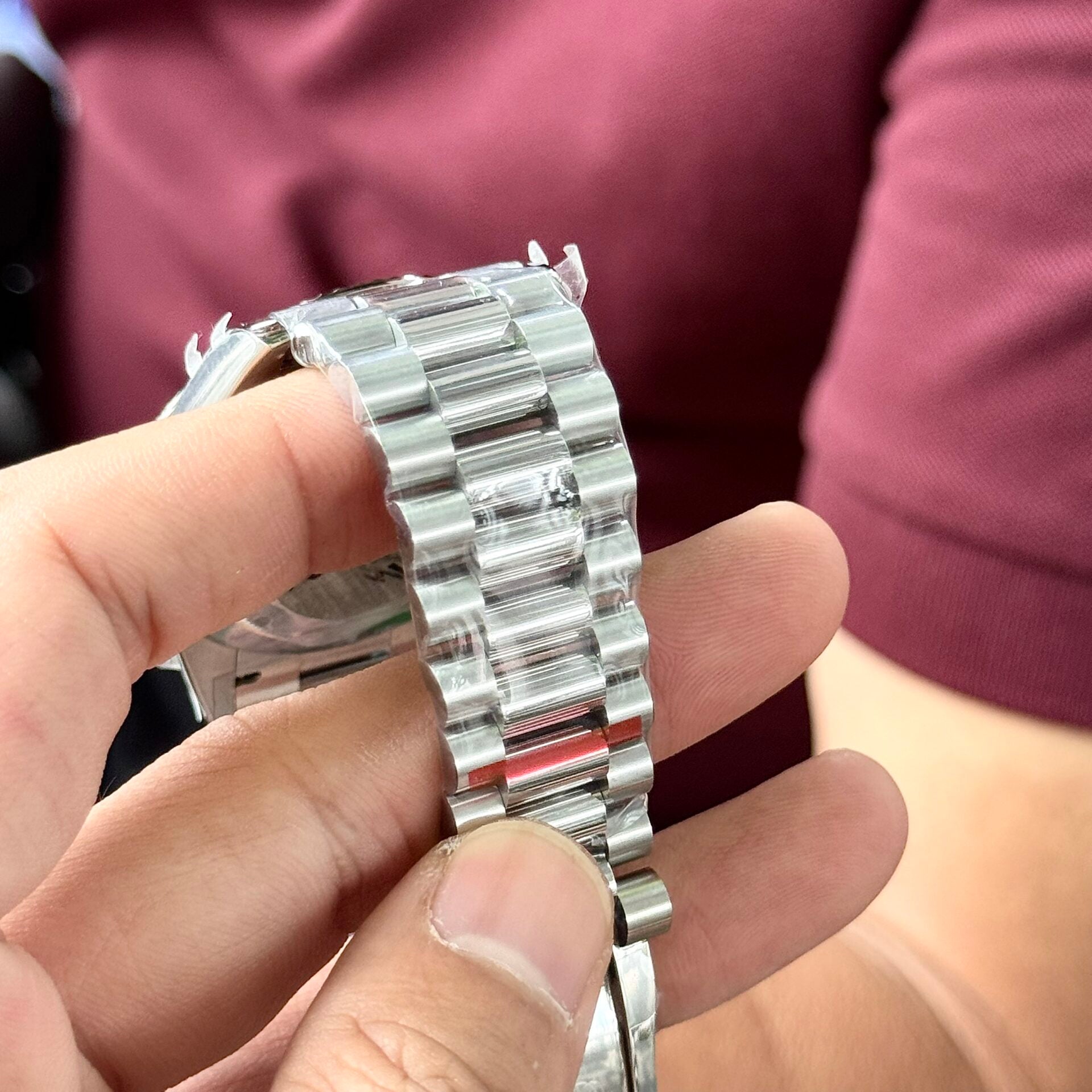 RLX Day Date Green Dial Arabic Numbers 40mm with Box