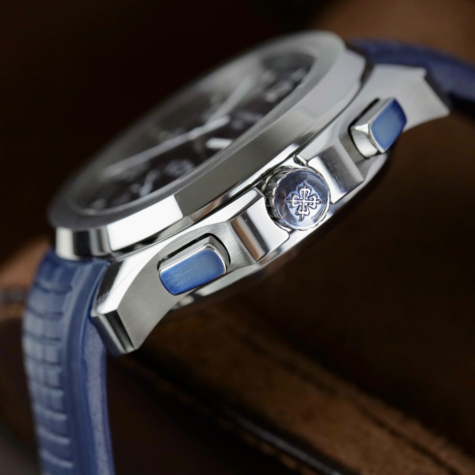 PP - Aquanaut 5968G Blue Dial Rubber Strap 42.2mm with Box