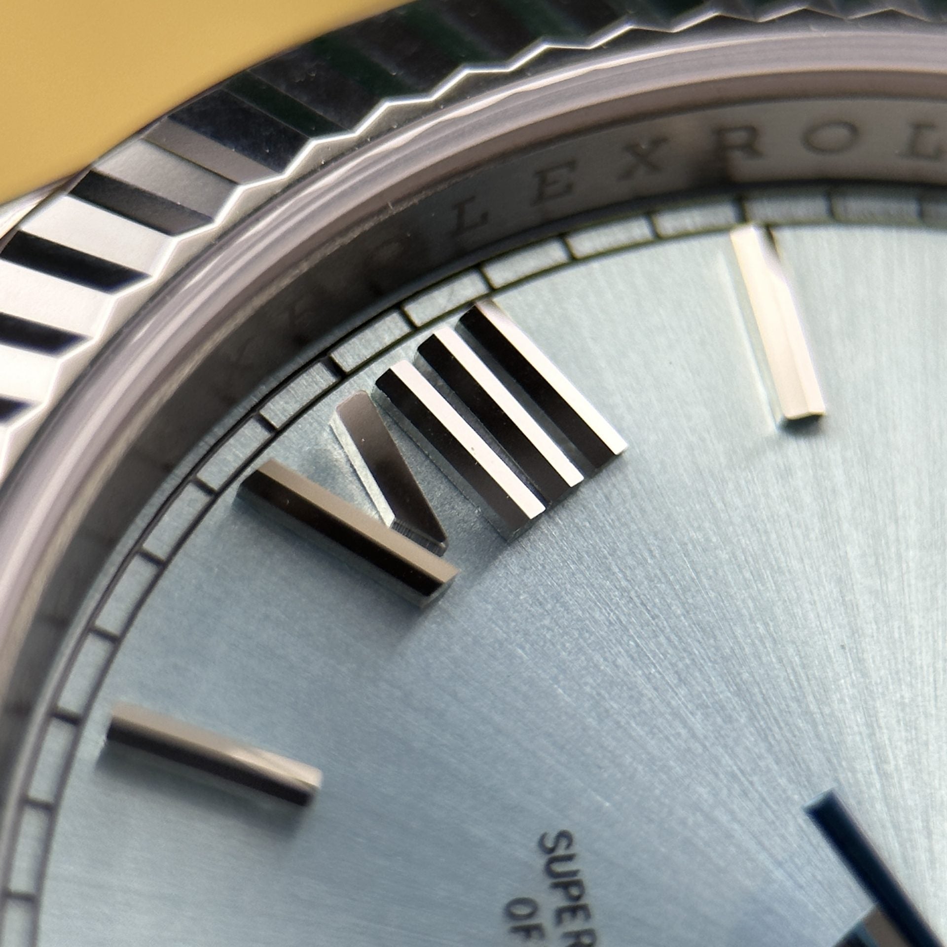 RLX Day Date Ice Blue Dial Calibre 3255 Movement 40mm with Box