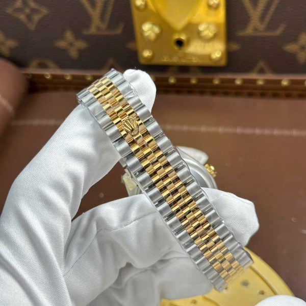 RLX DateJust Chocolate brown with diamond hour markers Dial 31mm with Box