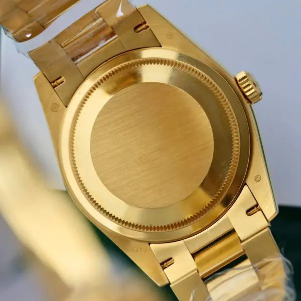 RLX Day Date Yellow Champagne Dial 18K Gold Wrapped 36mm with Box