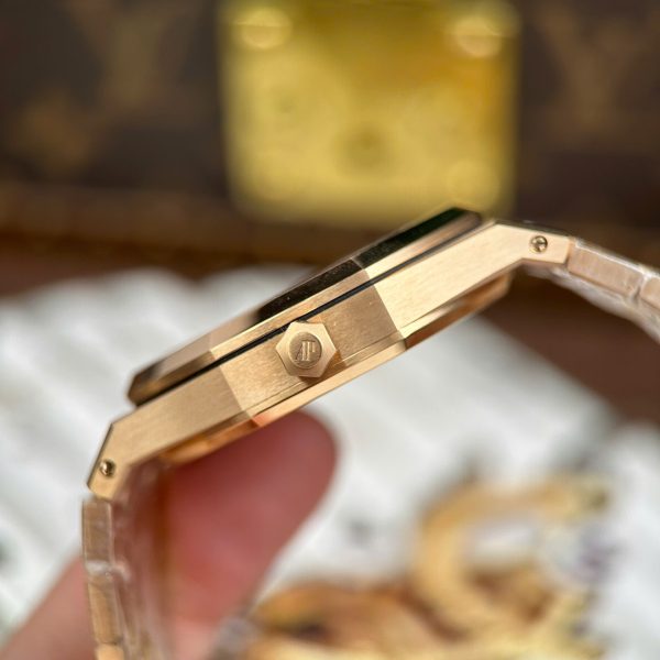 AP - Royal Oak Jumbo Extra-thin 16204 Skeleton Dial Rose Gold 39mm with Box