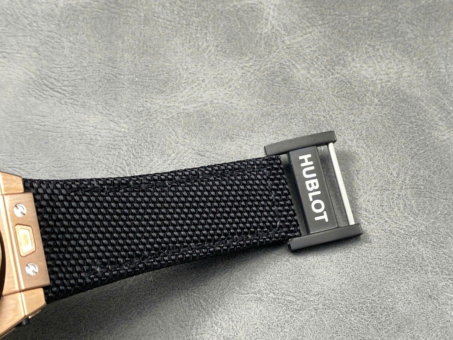 Hublot Big Bang Tourbillon Skeleton Dial Fabric Strap 45mm with Box