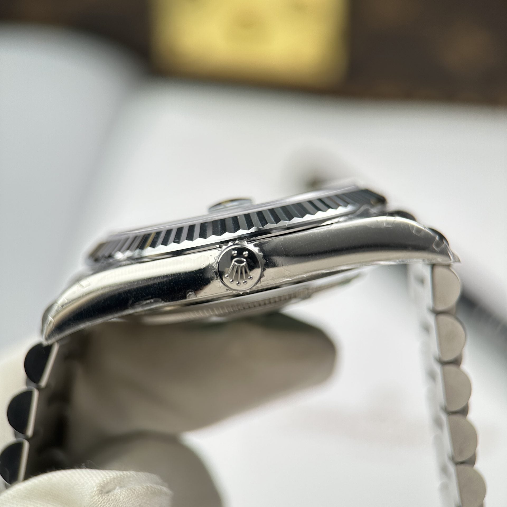 RLX Day Date Ice Blue Dial Calibre 3255 Movement 40mm with Box