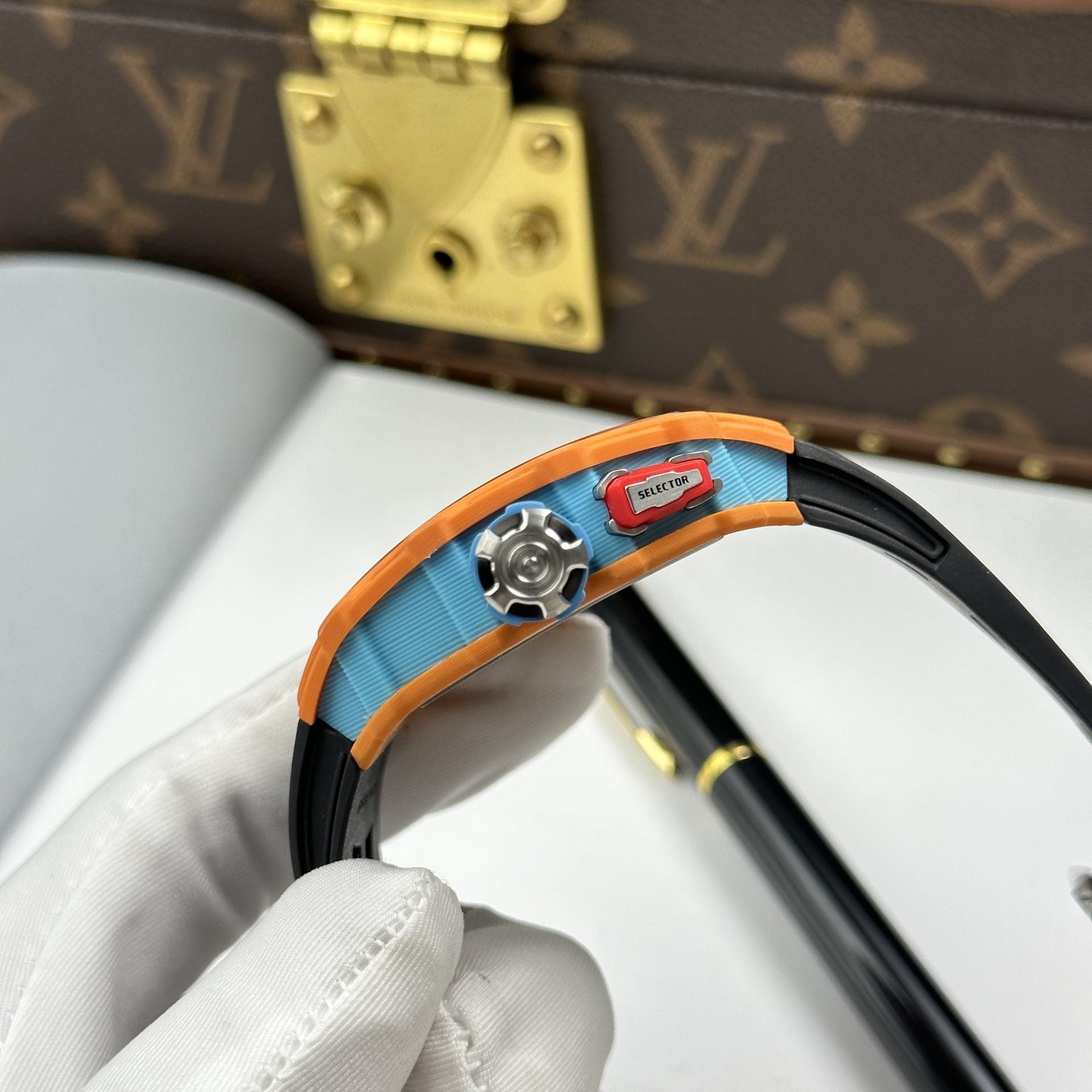 RM - 35-03 Rafael Nadal Salmon Case Quartz 43.2x50mm with Box