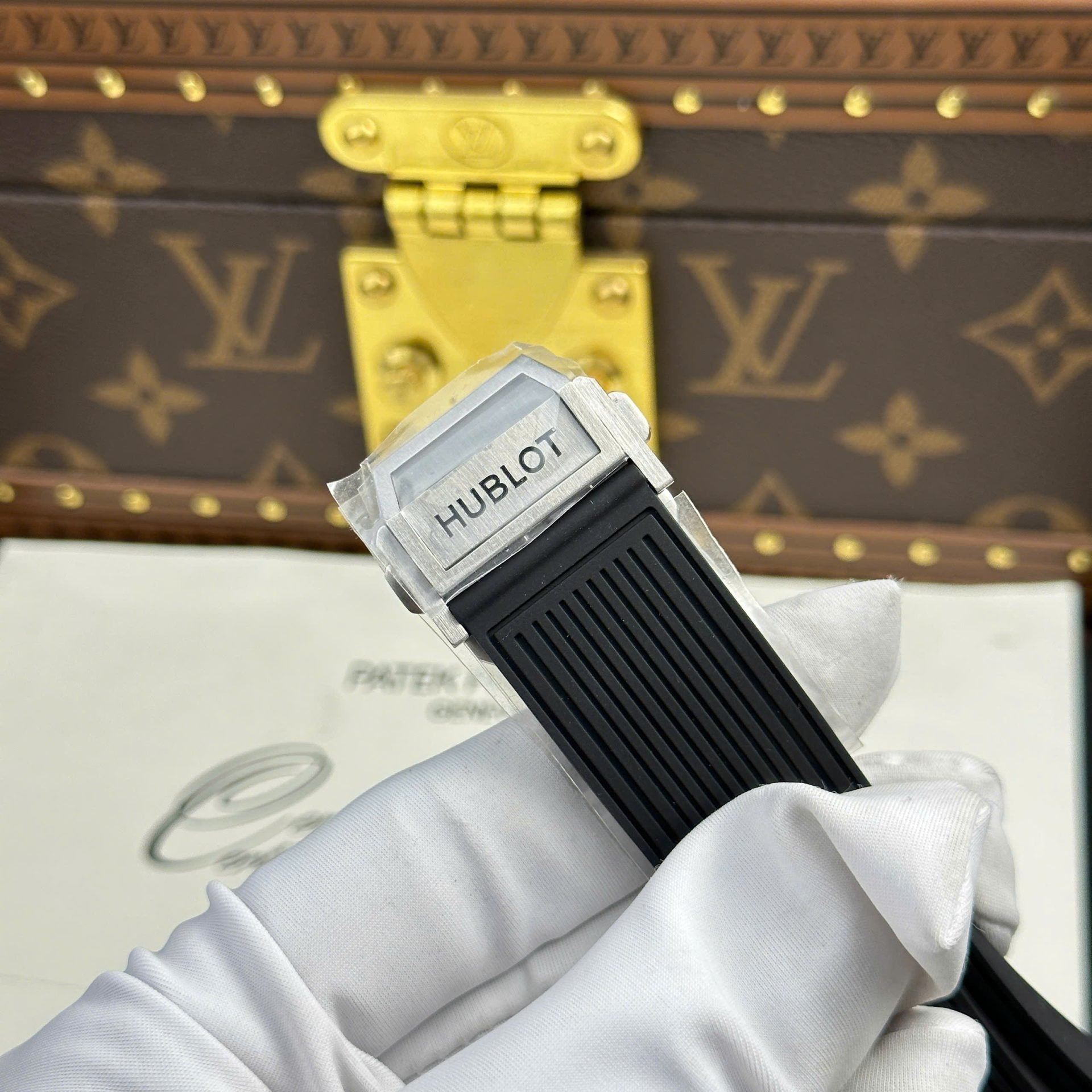 Hublot Spirit Of Big Bang Titanium Rubber Strap 42mm with Box