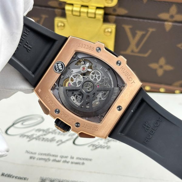 Hublot Spirit Of Big Bang King Gold Dial Gray 42mm with Box