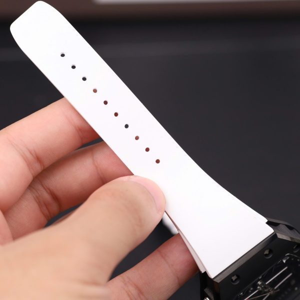 RM - 61-01 Ceramic Case Rubber Strap 50.2×42.7mm with Box