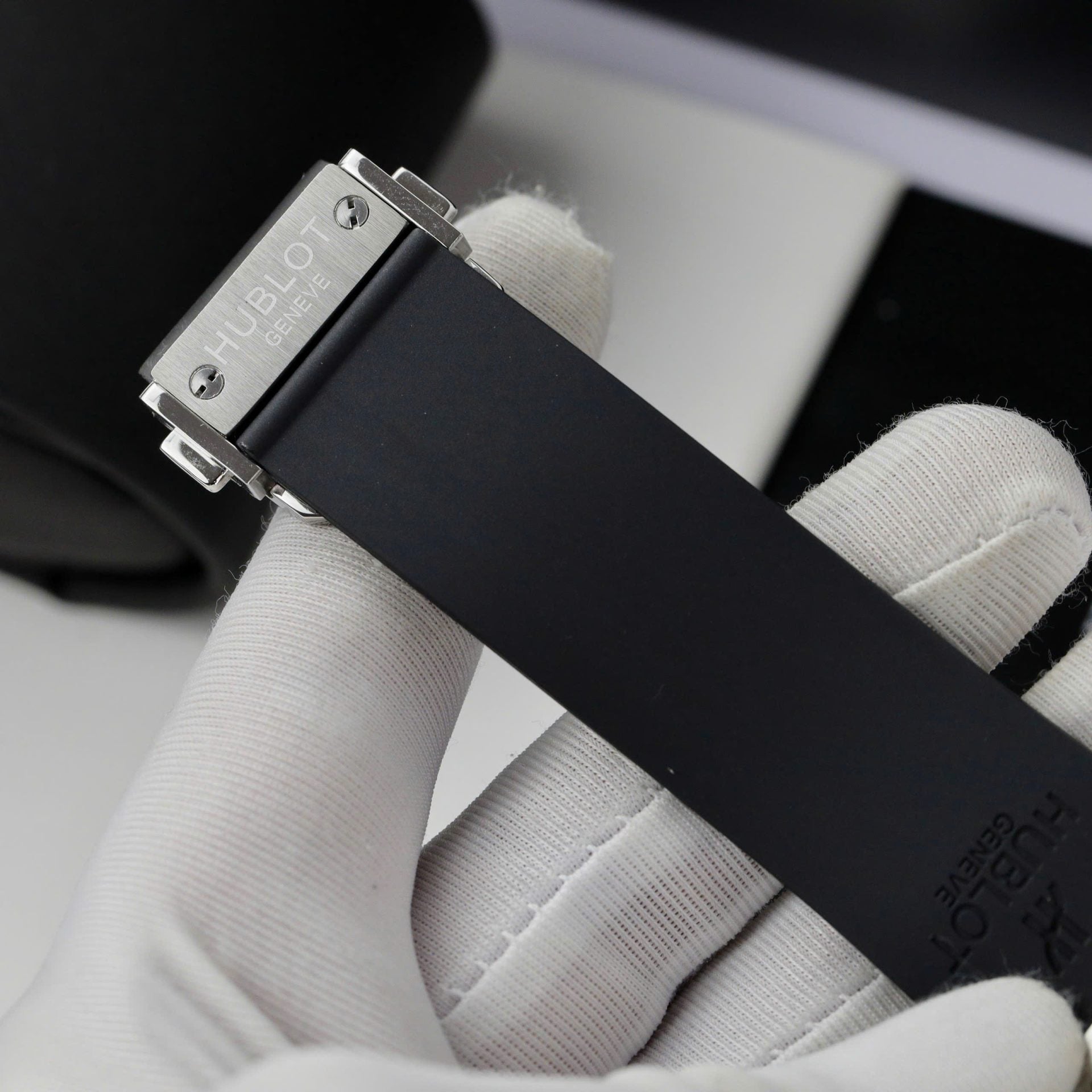 Hublot Big Bang Tourbillon Skeleton Dial Rubber Strap 44mm with Box