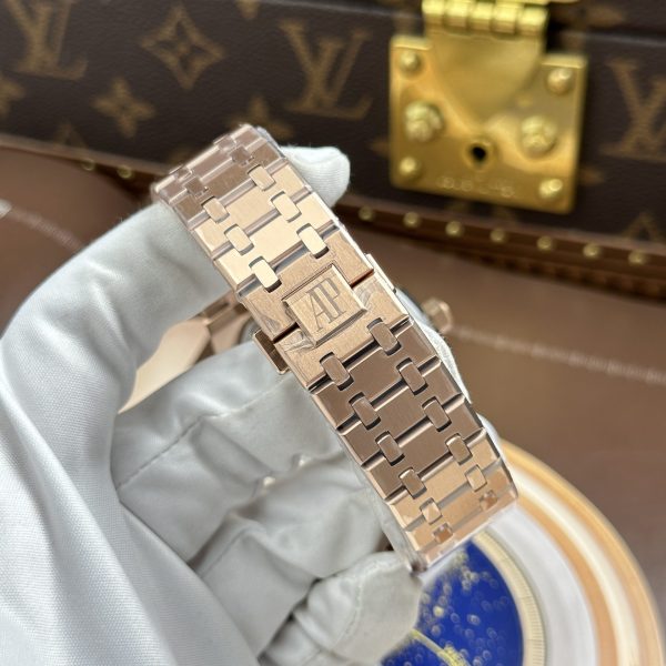 AP - Royal Oak Perpetual Calendar 26574OR Blue Dial Grande Tapisserie Pattern 41mm with Box