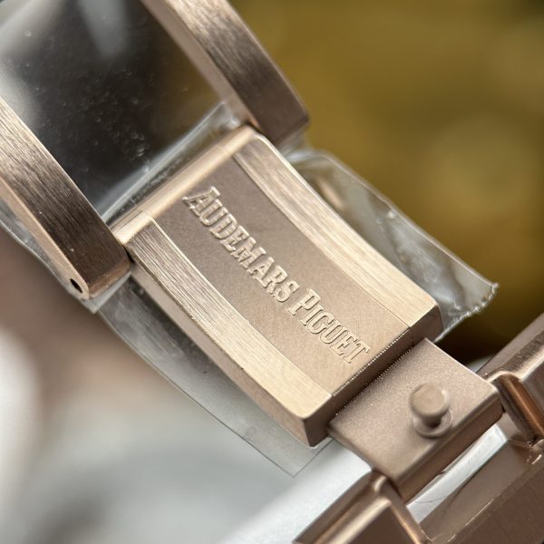 AP - Royal Oak Perpetual Calendar 26574OR Blue Dial Grande Tapisserie Pattern 41mm with Box